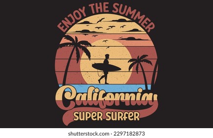 retro t shirt design,summer files, vector design files