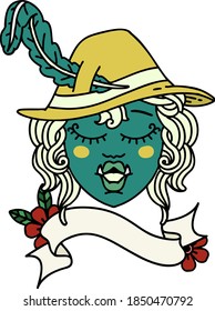 Tatuaje retro Estilo o carácter de baraja 