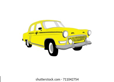 Retro taxi