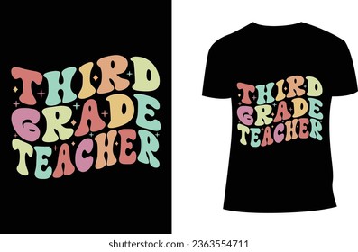 Retro Teacher Design, Teacher Quotes Design bundle, Funny Teacher Design png
