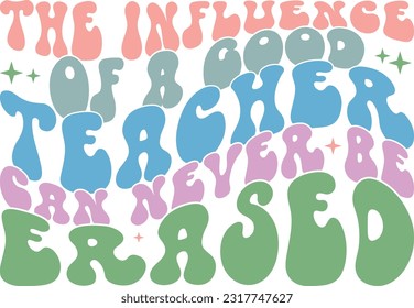 Retro Teacher Sublimation Design Bundle