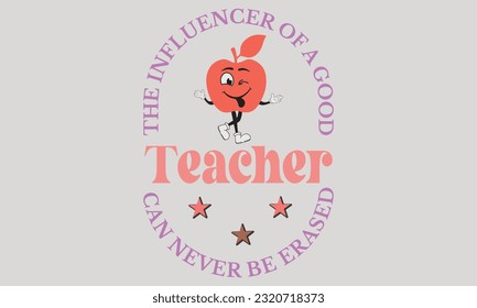 Retro Teacher Sublimation Design Bundle 