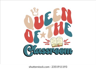 Retro Teacher SVG Design, typography, t-shirt, retro, sublimation, sticker, SVG Design,