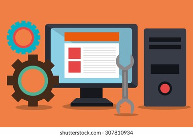 Retro technology design, vector illustration eps 10. Retro technology design, vector illustration eps 10.