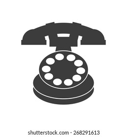 retro telephone design, vector illustration eps10 graphic 