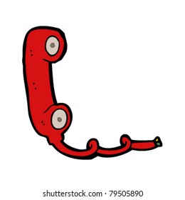 fone do telefone retrô