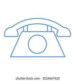retro telephone icon