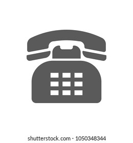 retro telephone icon