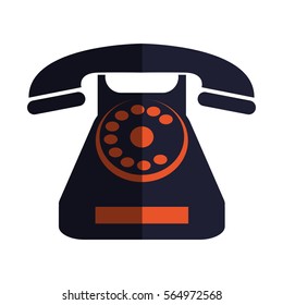 retro telephone icon