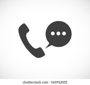 icono de teléfono retro
