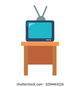 retro television icon