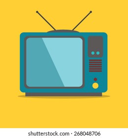 Retro Television Icon