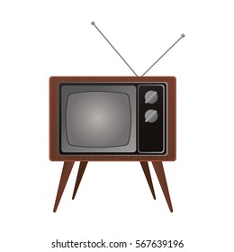 retro television icon