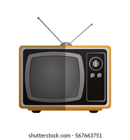 retro television icon