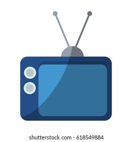 retro television icon