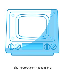 retro television icon