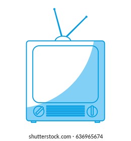 retro television icon