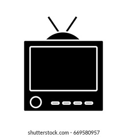 retro television icon