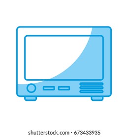 retro television icon
