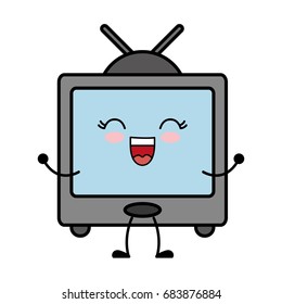 retro television icon