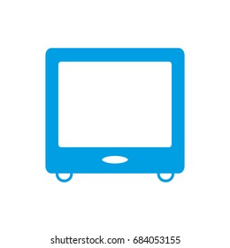 retro television icon
