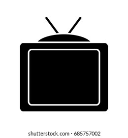 retro television icon