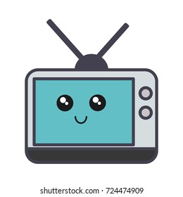 retro television icon 