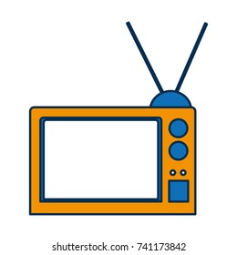 retro television icon