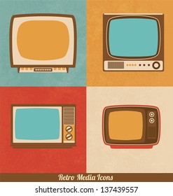 Retro Television Icons