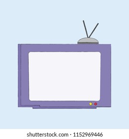 retro television icon,vector illustration