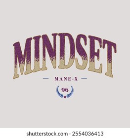 RETRO Text Slogans and Textured Patterns. Streetwear Fashion, Urban Style Design, . For Screen Printing Designs for T-shirts, Jackets and Sweater