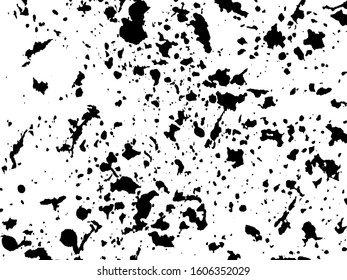 Retro Texture. Black And White White Grain Noise Texture. Dirty Texture.