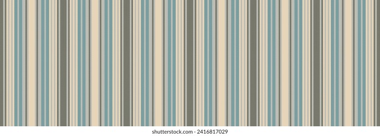 Retro texture pattern vertical, stroke background lines textile. Uniform fabric stripe vector seamless in light and pastel color.