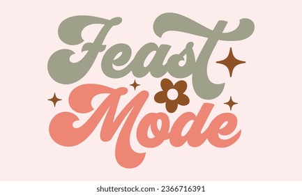 Retro Thanksgiving EPS Bundle ,Single Design