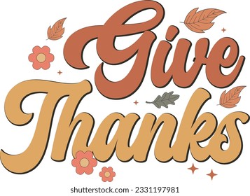 Retro Thanksgiving Sublimation Designs Bundle