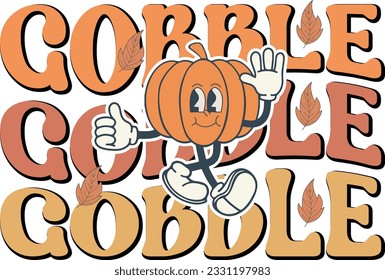 Retro Thanksgiving Sublimation Designs Bundle