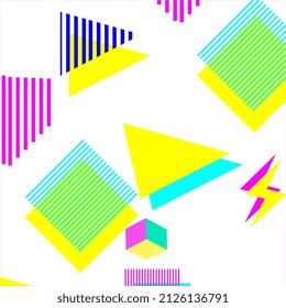 retro-thematisches Hintergrunddesign mit verschiedenen Ornamenten