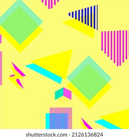 retro-thematisches Hintergrunddesign mit verschiedenen Ornamenten