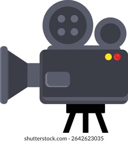 retro themed efp camera illustration