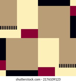 Retro tile print! Pattern is vector, scalable, editable and high-resolution for web and print use.