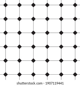 Retro tiles geometric pattern background for flooring, tiling, carpet, woodwork industry