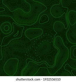 Retro topographic map. Geographic contour map. Abstract outline grid. Vector illustration.