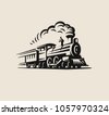 steam train logo