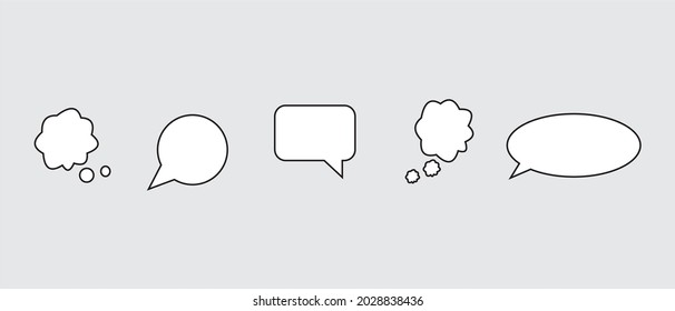 retro transparent comic bubble, 2nd black and white retro design