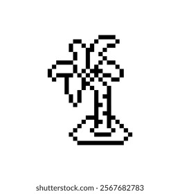 retro tree pixel art for your needs