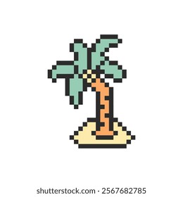 retro tree pixel art for your needs