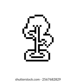 retro tree pixel art for your needs