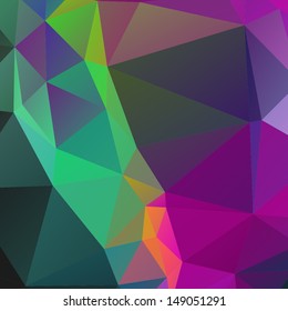 Retro triangle background