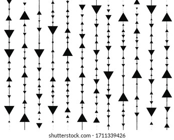 Retro Triangle design. graphic backgound