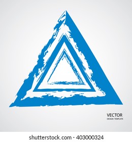 Retro Triangle Shapes.
